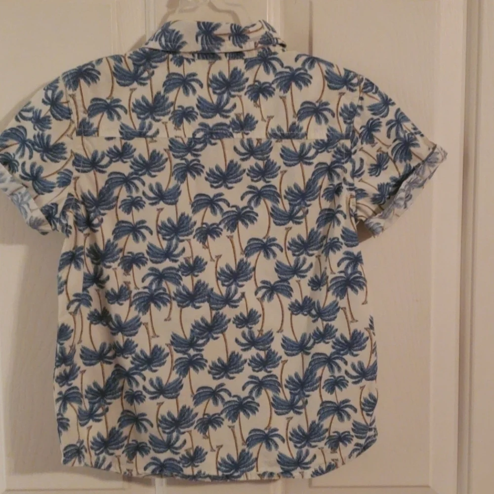 Gymboree Palm Tree Hawaiian Shirt